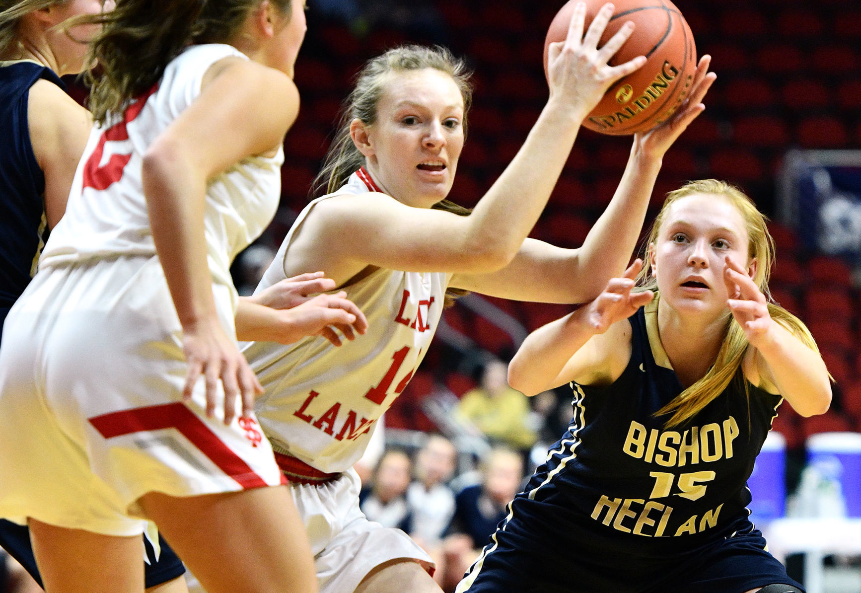 North Scott vs Heelan girls state basketball